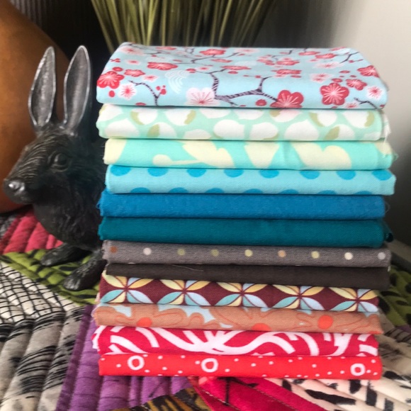 Quilting Cotton Fabric FQ bundle 3 yards - Picture 1 of 5